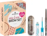 essence easy & WOW - Подарочный набор для бровей, 3 шт, оттенок Light — фото 1