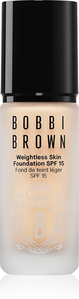 Bobbi Brown Weightless Skin Foundation SPF 15 Mini - Долговременное матирующее тональное средство с увлажняющим эффектом, 13 мл, оттенок Cool Ivory