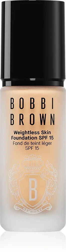 Bobbi Brown Weightless Skin Foundation SPF 15 Mini - Долговременное матирующее тональное средство с увлажняющим эффектом, 13 мл, оттенок Warm Natural
