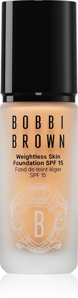 Bobbi Brown Weightless Skin Foundation SPF 15 Mini - Долговременное матирующее тональное средство с увлажняющим эффектом, 13 мл, оттенок Honey