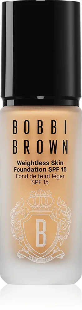 Bobbi Brown Weightless Skin Foundation SPF 15 Mini - Долговременное матирующее тональное средство с увлажняющим эффектом, 13 мл, оттенок Warm Honey