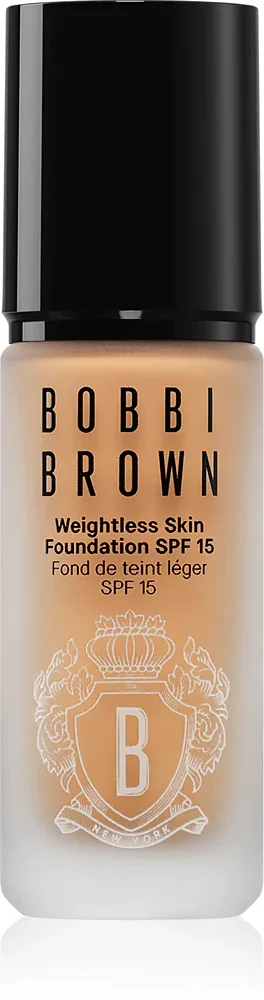 Bobbi Brown Weightless Skin Foundation SPF 15 Mini - Долговременное матирующее тональное средство с увлажняющим эффектом, 13 мл, оттенок Golden