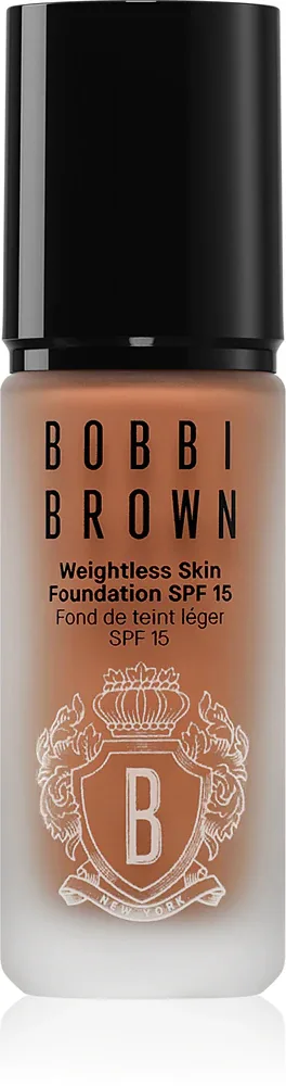 Bobbi Brown Weightless Skin Foundation SPF 15 Mini - Долговременное матирующее тональное средство с увлажняющим эффектом, 13 мл, оттенок Almond