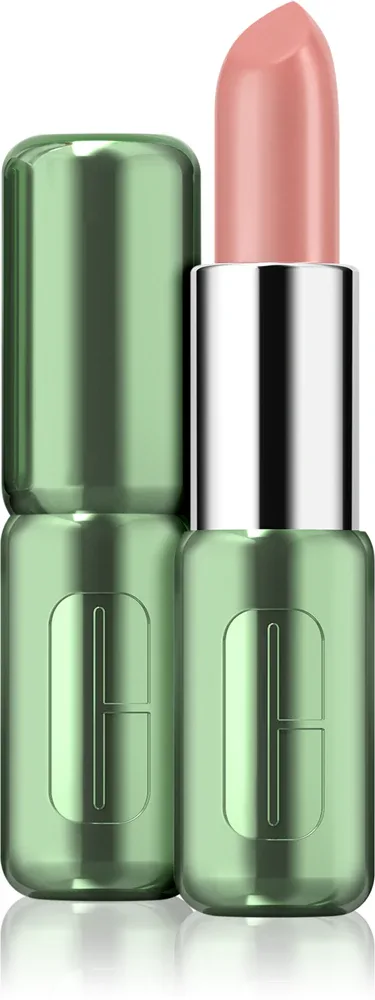 Clinique Pop Longwear Lipstick Satin - Бархатная помада, 3.9 г, оттенок Beige Pop