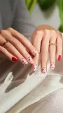 NEONAIL Easy On Gel Stickers - Наклейки на ногти для использования с УФ/Светодиодной лампой, 20 шт, оттенок M15 — фото 2