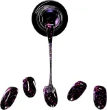 NEONAIL Easy On Gel Stickers - Наклейки на ногти для использования с УФ/Светодиодной лампой, 20 шт, оттенок M03 — фото 2