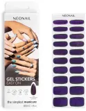 NEONAIL Easy On Gel Stickers - Наклейки на ногти для использования с УФ/Светодиодной лампой, 20 шт, оттенок M02 — фото 1
