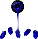 NEONAIL Easy On Gel Stickers - Наклейки на ногти для использования с УФ/Светодиодной лампой, 20 шт, оттенок M01 — фото 2