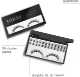 Nanolash DIY Eyelash Extensions - Свободные сгустки ресниц, 36 шт — фото 2