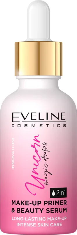 Eveline Cosmetics Unicorn Magic Drops - База под макияж 2 в 1, 30 мл