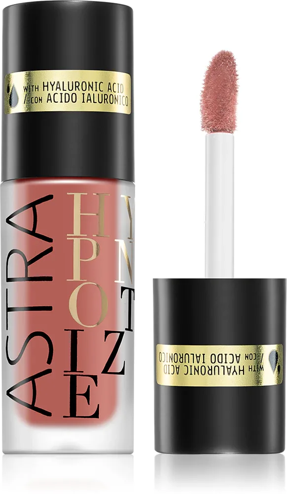 Astra Make-up Hypnotize Liquid Lipstick - Долговременная жидкая помада, 4 мл, оттенок 14 Gipsy