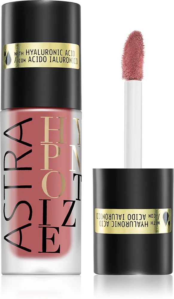Astra Make-up Hypnotize Liquid Lipstick - Долговременная жидкая помада, 4 мл, оттенок 12 Feminist