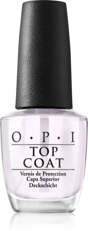 OPI Top Coat - Лак для ногтей с высокой степенью покрытия, 15 мл