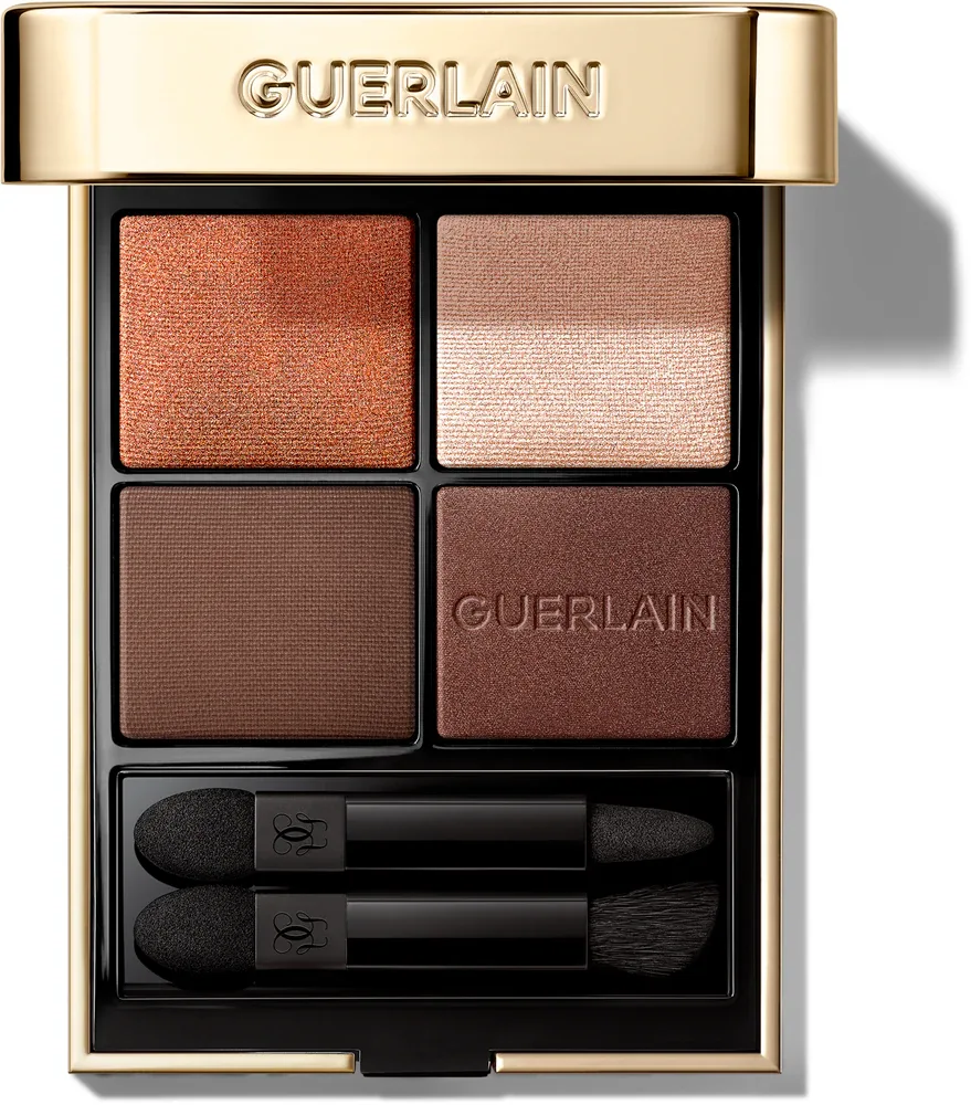 GUERLAIN Ombres G - Палетка теней для век: палетка теней для век, 8.8 г, оттенок 910 Undressed Brown