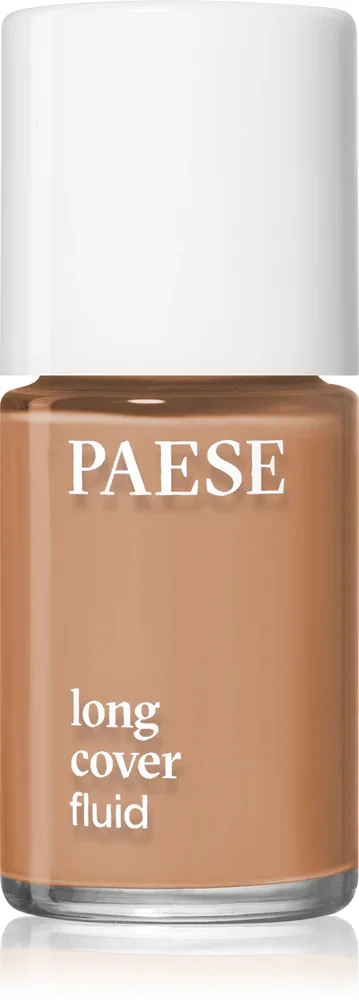 Paese Long Cover Fluid - Тональный флюид, 30 мл, оттенок 04 Brown SPF 6