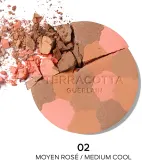 GUERLAIN Terracotta Light - Розово-светящий бронзирующий порошок ограниченного издания, 10 г, оттенок 02 Medium Cool — фото 4