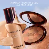 GUERLAIN Terracotta Light - Розово-светящий бронзирующий порошок ограниченного издания, 10 г, оттенок 03 Medium Warm — фото 7