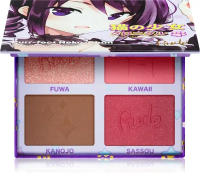 Rude Cosmetics Manga Face Palette - Палетка многофункциональная для лица, 11.2 г
