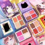 Rude Cosmetics Manga Face Palette - Палетка многофункциональная для лица, 11.2 г, оттенок Purr-fect Neko-Chan — фото 3