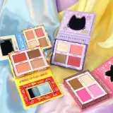 Rude Cosmetics Manga Face Palette - Палетка многофункциональная для лица, 11.2 г, оттенок Rebel Rudeko — фото 4