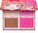 Rude Cosmetics Manga Face Palette - Палетка многофункциональная для лица, 11.2 г, оттенок Sweetheart Sawa-Chan — фото 1