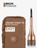 flormar Brow Pomade - Тушь для бровей с кисточкой, 2.2 г, оттенок 01 Beige — фото 3