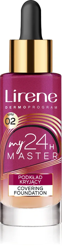 Lirene My Master - Тональный фонд "Подклад мощно крывающий", 30 мл, оттенок Beige