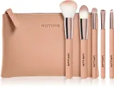 Notino Glamour Collection Travel Brush Set with Pouch - Косметический набор кистей в чехле для путешествий, 1 шт — фото 1