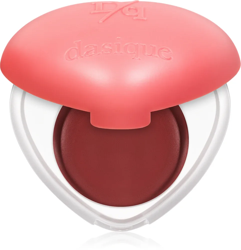 Dasique Souffle Color Pot - Многофункциональная косметика для макияжа губ и щек с кисточкой, оттенок 06 Mocha Bun