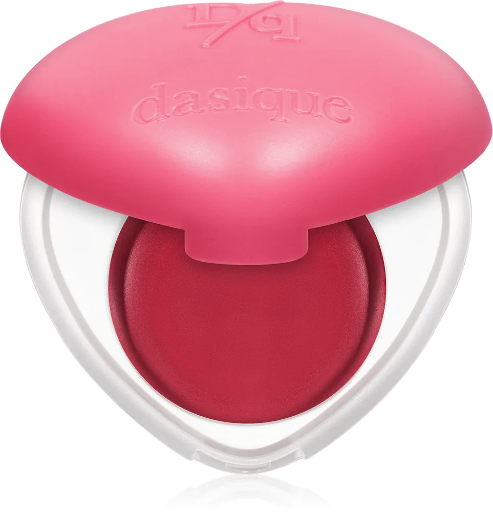 Dasique Souffle Color Pot - Многофункциональная косметика для макияжа губ и щек с кисточкой, оттенок 13 Berry Milk Tea