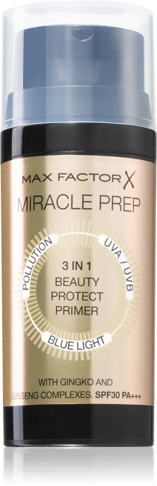 Max Factor Miracle Prep - Матирующая база под макияж 3 в 1, 30 мл