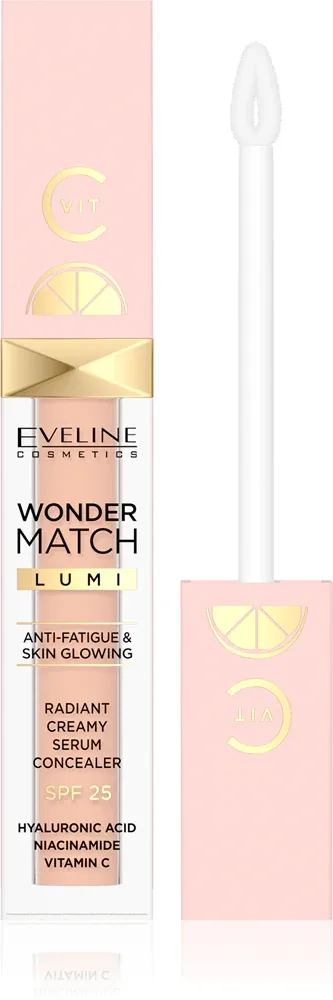 Eveline Cosmetics Wonder Match Lumi - Корректор осветляющий SPF 25, 6.8 мл, оттенок 10 Vanilla