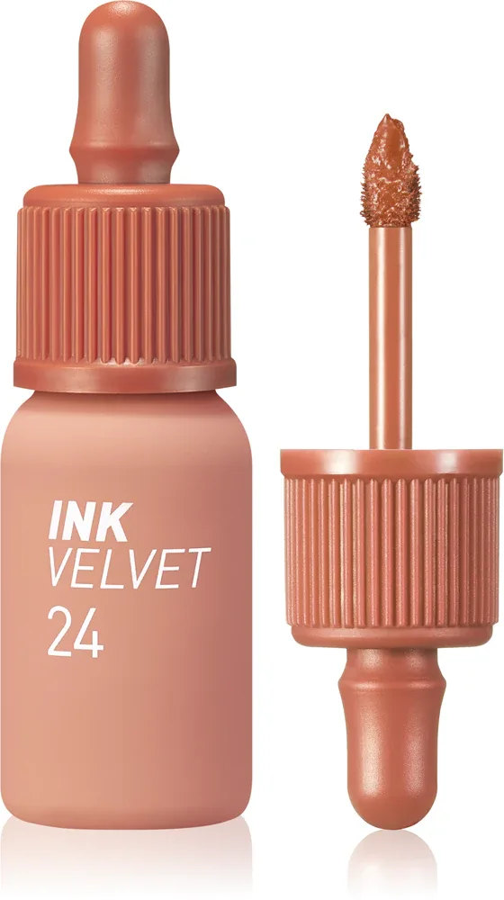 peripera Ink Velvet - Аксамитная помадка, 4 г, оттенок 24 Milky Nude