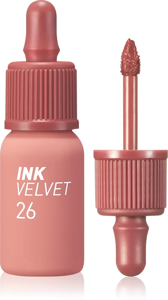 peripera Ink Velvet - Аксамитная помадка, 4 г, оттенок 26 Well-Made nude