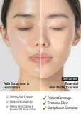 JUNG SAEM MOOL Essential Skin Nuder Cushion - Тональный крем, осветляющий и увлажняющий, 14 г, оттенок Light — фото 3