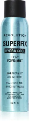Makeup Revolution Superfix Hydra Cool - Спрей для фиксации макияжа с увлажняющим действием, 150 мл