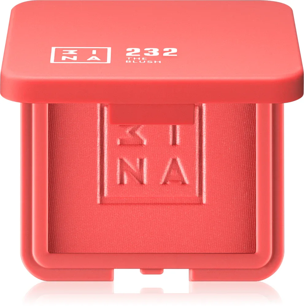 3INA The Blush - Румяна в компакте, 7.5 г, оттенок 232 - Coral red, matte 7 г (3NA05338)