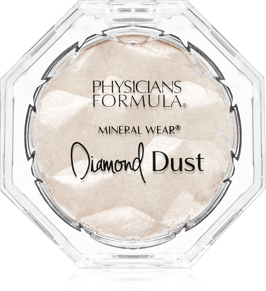 Пудра-хайлайтер Physicians Formula Mineral Wear Diamond Dust компактная, с эффектом сияния, 6 г, оттенок Starlit Glow