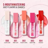 Rimmel Oh My Gloss! Lip Oil - Блеск для губ с увлажняющим действием, 4.5 мл, оттенок 003 Berry Pink — фото 6
