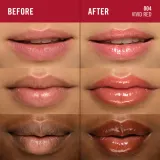 Rimmel Oh My Gloss! Lip Oil - Блеск для губ с увлажняющим действием, 4.5 мл, оттенок 004 Vivid Red — фото 3