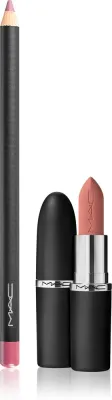 MAC Cosmetics MAC Bundles Soft Nude look - Набор матирующей косметики для губ, 1 шт