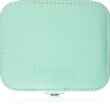 Шкатулка для украшений Notino Classy Collection Jewellery box двухъярусная, на молнии, 10,8 × 6,5 × 8,8 см Green — фото 2