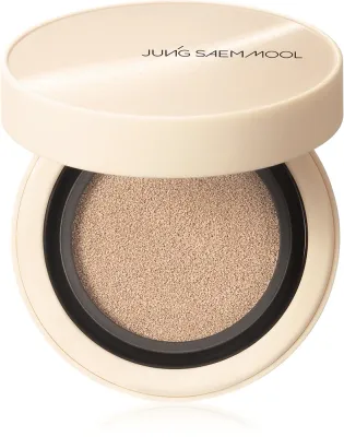 JUNG SAEM MOOL Skin Nuder Cover Layer Cushion - Увлажняющий тональный крем в губке + заполнитель, 2 г