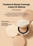 JUNG SAEM MOOL Skin Nuder Cover Layer Cushion - Увлажняющий тональный крем в губке + заполнитель, 2 г, оттенок N Light — фото 2