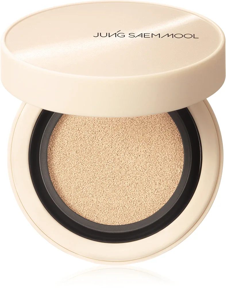 JUNG SAEM MOOL Skin Nuder Cover Layer Cushion - Увлажняющий тональный крем в губке + заполнитель, 2 г, оттенок Medium