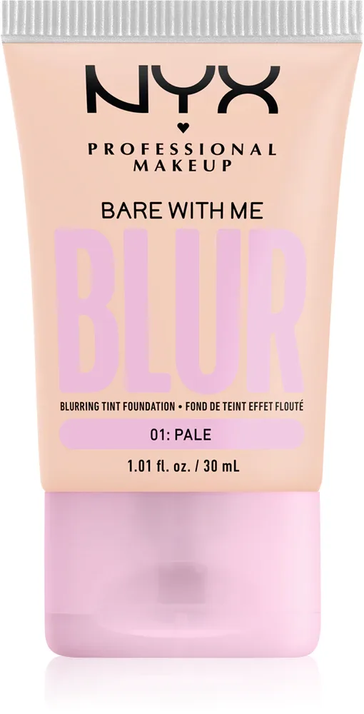 NYX Professional Makeup Bare With Me Blur Tint - Подклад навилжающий, 30 мл, оттенок 01 Pale