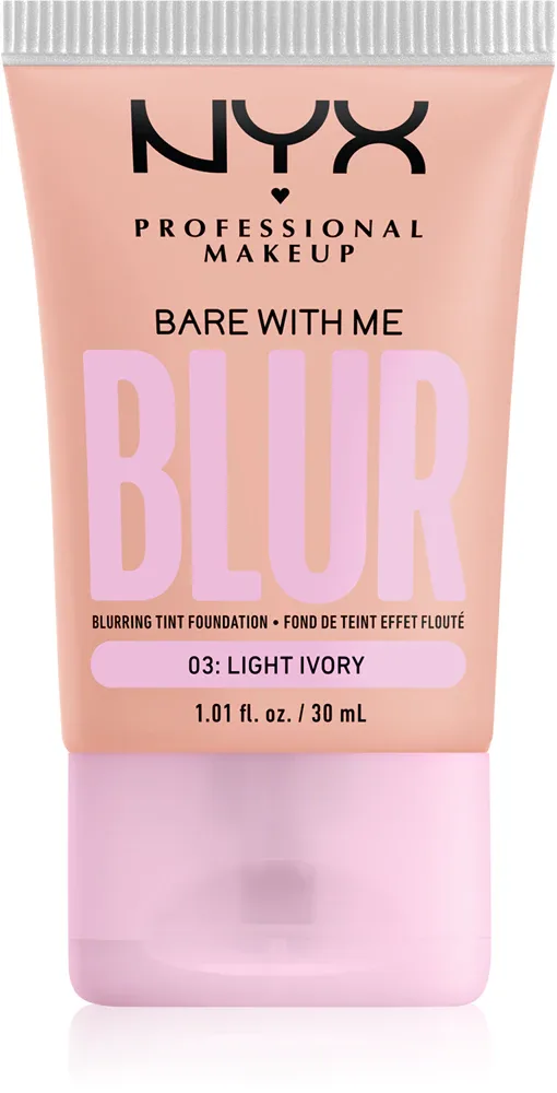 NYX Professional Makeup Bare With Me Blur Tint - Подклад навилжающий, 30 мл, оттенок 03 Light Ivory