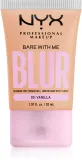NYX Professional Makeup Bare With Me Blur Tint - Подклад навилжающий, 30 мл, оттенок 05 Vanilla — фото 1