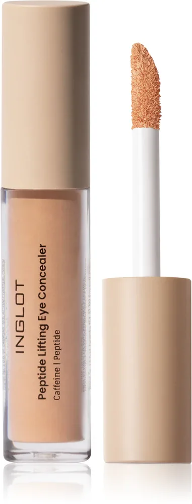 Корректор для лица Inglot Peptide Lifting Eye Concealer кремовый, со средней степенью покрытия, 4,6 мл, оттенок 207 Warm Peach