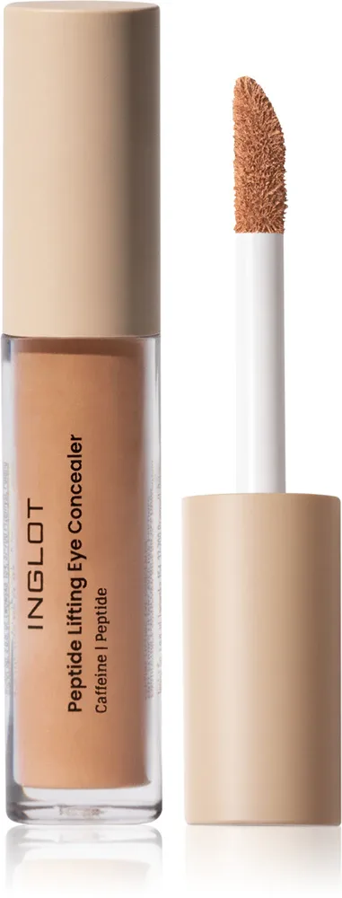 Корректор для лица Inglot Peptide Lifting Eye Concealer кремовый, со средней степенью покрытия, 4,6 мл, оттенок 210 Rosy Brown